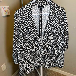 Torrid 1 Polka Dot Blazer